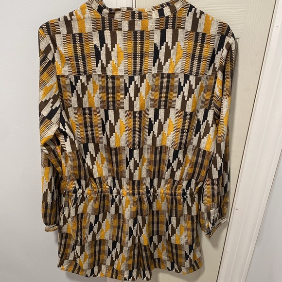 Michael Kors business geometrical top. Worn once, excellent condition. - Picture 2 of 6
